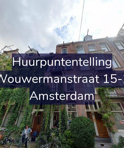 Foto gevel Huurpuntentelling voor Wouwermanstraat 15-2, Amsterdam