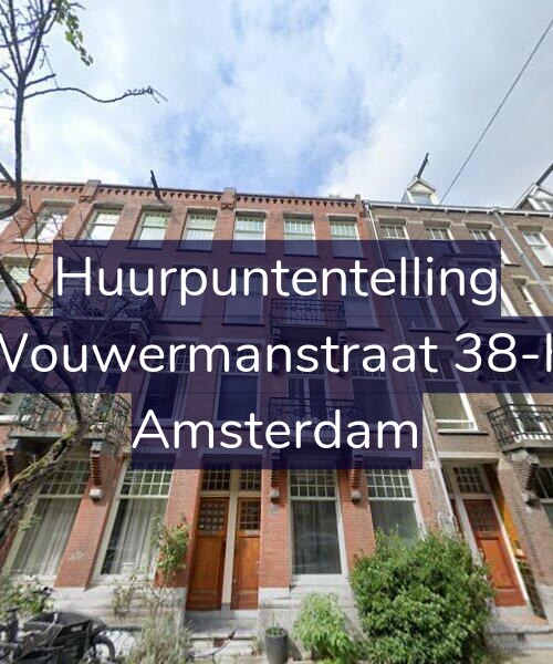Foto gevel Huurpuntentelling voor Wouwermanstraat 38-H, Amsterdam