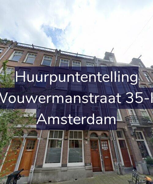 Foto gevel Huurpuntentelling voor Wouwermanstraat 35-H, Amsterdam