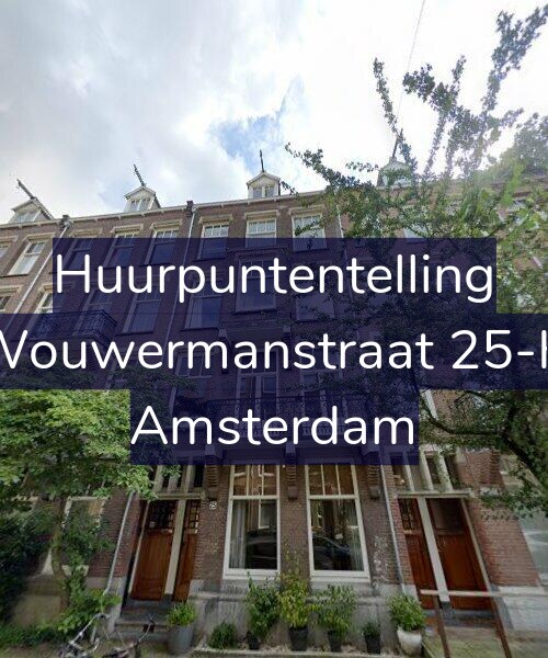 Foto gevel Huurpuntentelling voor Wouwermanstraat 25-H, Amsterdam