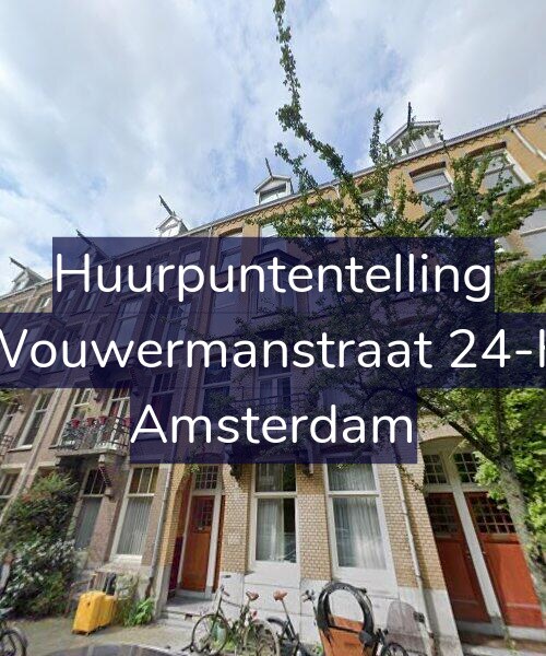 Foto gevel Huurpuntentelling voor Wouwermanstraat 24-H, Amsterdam