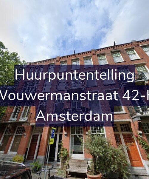 Foto gevel Huurpuntentelling voor Wouwermanstraat 42-H, Amsterdam