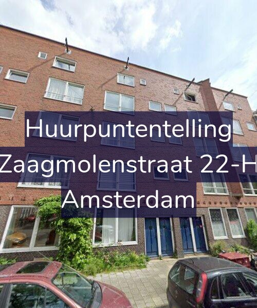 Foto gevel Huurpuntentelling voor Zaagmolenstraat 22-H, Amsterdam