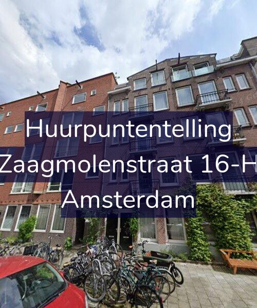 Foto gevel Huurpuntentelling voor Zaagmolenstraat 16-H, Amsterdam