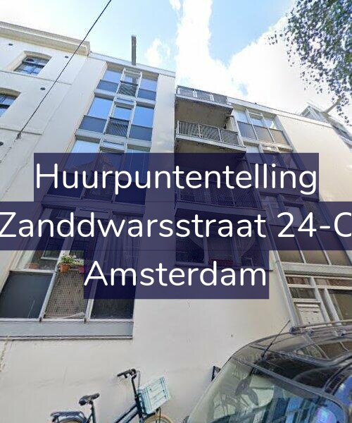 Foto gevel Huurpuntentelling voor Zanddwarsstraat 24-C, Amsterdam