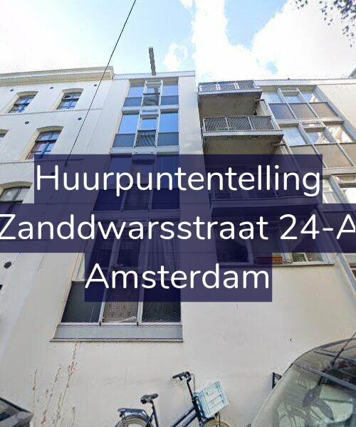 Foto gevel Huurpuntentelling voor Zanddwarsstraat 24-A, Amsterdam