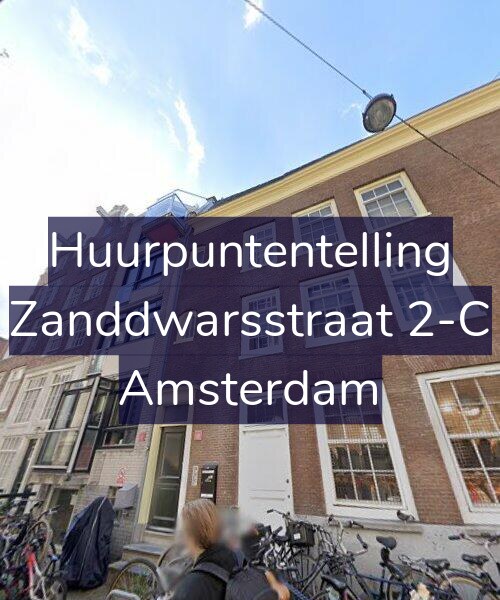 Foto gevel Huurpuntentelling voor Zanddwarsstraat 2-C, Amsterdam