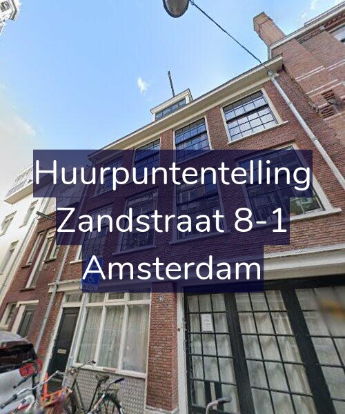 Foto gevel Huurpuntentelling voor Zandstraat 8-1, Amsterdam