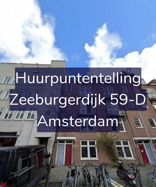 Foto gevel Huurpuntentelling voor Zeeburgerdijk 59-D, Amsterdam