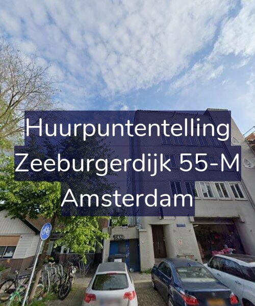 Foto gevel Huurpuntentelling voor Zeeburgerdijk 55-M, Amsterdam