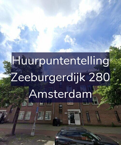Foto gevel Huurpuntentelling voor Zeeburgerdijk 280, Amsterdam