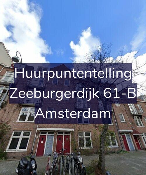 Foto gevel Huurpuntentelling voor Zeeburgerdijk 61-B, Amsterdam