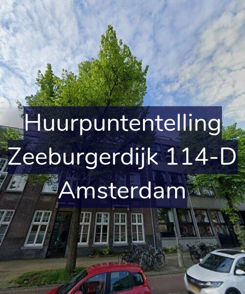 Foto gevel Huurpuntentelling voor Zeeburgerdijk 114-D, Amsterdam