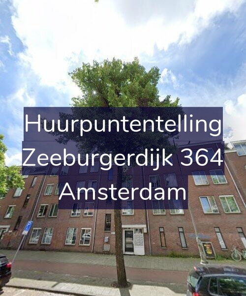 Foto gevel Huurpuntentelling voor Zeeburgerdijk 364, Amsterdam