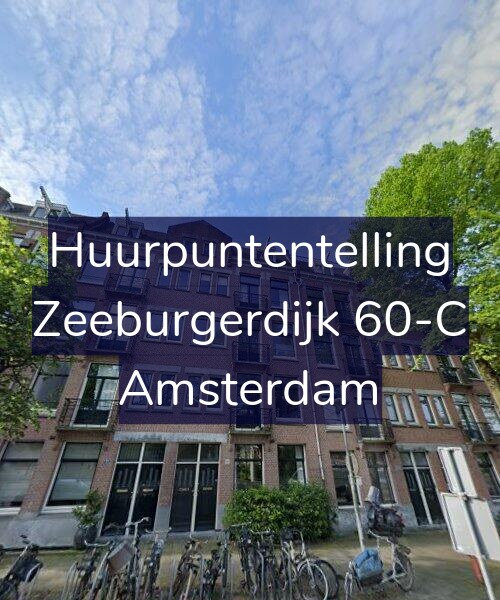 Foto gevel Huurpuntentelling voor Zeeburgerdijk 60-C, Amsterdam