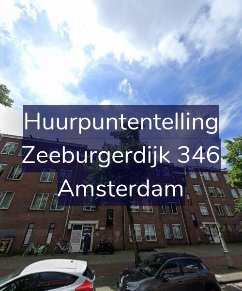 Foto gevel Huurpuntentelling voor Zeeburgerdijk 346, Amsterdam