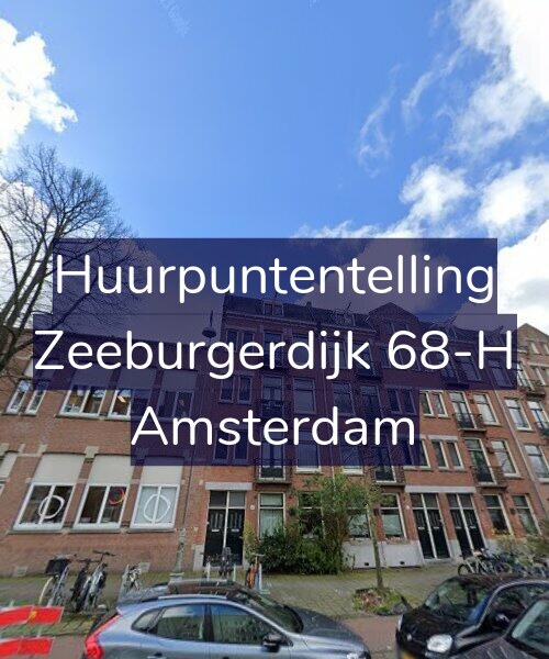 Foto gevel Huurpuntentelling voor Zeeburgerdijk 68-H, Amsterdam