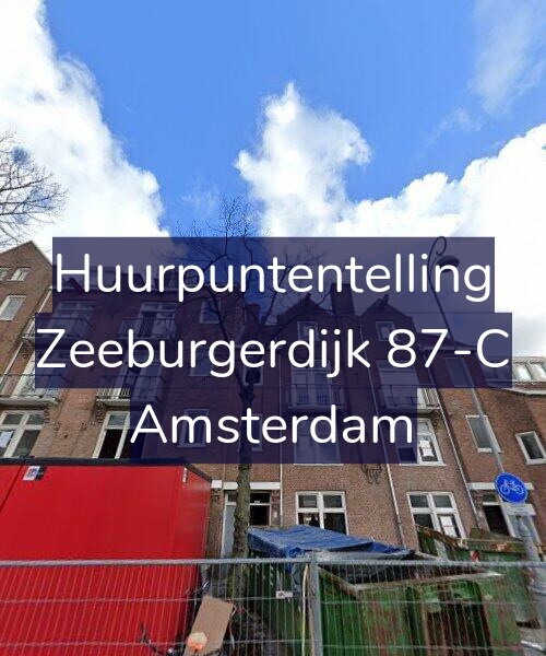 Foto gevel Huurpuntentelling voor Zeeburgerdijk 87-C, Amsterdam