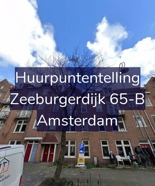 Foto gevel Huurpuntentelling voor Zeeburgerdijk 65-B, Amsterdam