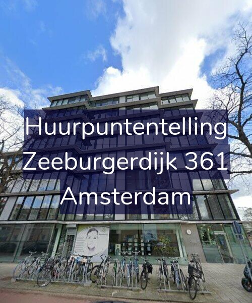 Foto gevel Huurpuntentelling voor Zeeburgerdijk 361, Amsterdam