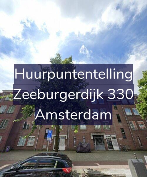 Foto gevel Huurpuntentelling voor Zeeburgerdijk 330, Amsterdam