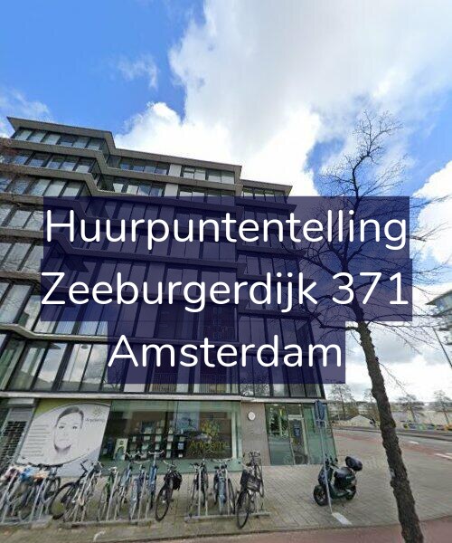 Foto gevel Huurpuntentelling voor Zeeburgerdijk 371, Amsterdam