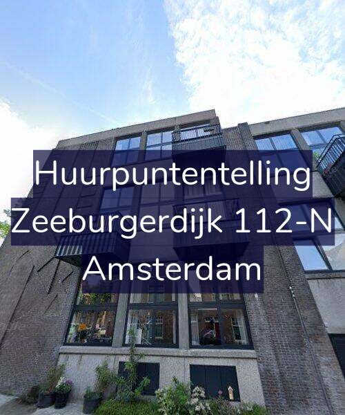 Foto gevel Huurpuntentelling voor Zeeburgerdijk 112-N, Amsterdam