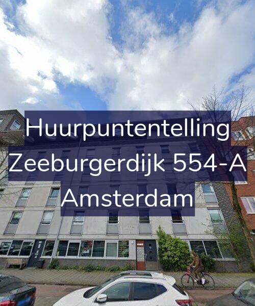 Foto gevel Huurpuntentelling voor Zeeburgerdijk 554-A, Amsterdam