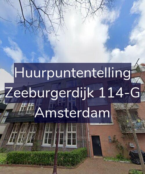 Foto gevel Huurpuntentelling voor Zeeburgerdijk 114-G, Amsterdam
