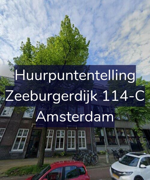 Foto gevel Huurpuntentelling voor Zeeburgerdijk 114-C, Amsterdam