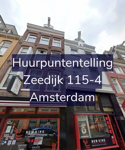 Foto gevel Huurpuntentelling voor Zeedijk 115-4, Amsterdam