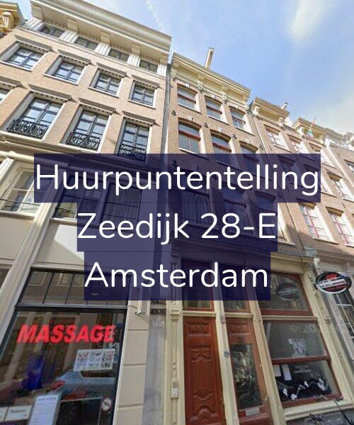 Foto gevel Huurpuntentelling voor Zeedijk 28-E, Amsterdam