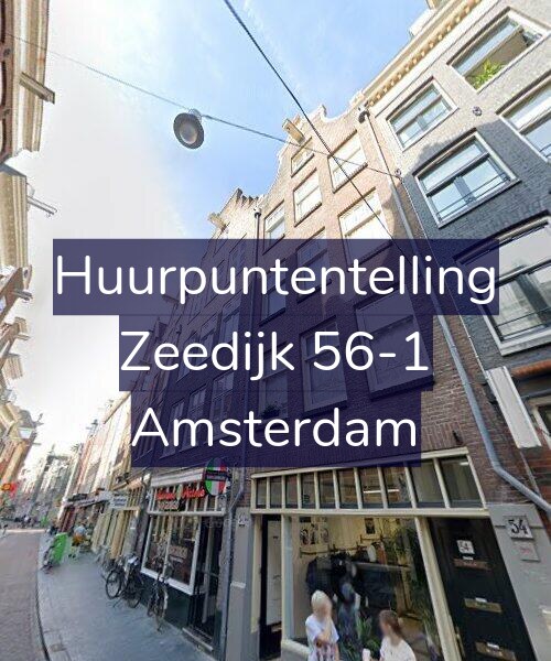 Foto gevel Huurpuntentelling voor Zeedijk 56-1, Amsterdam