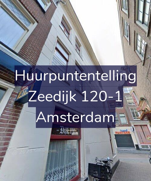Foto gevel Huurpuntentelling voor Zeedijk 120-1, Amsterdam