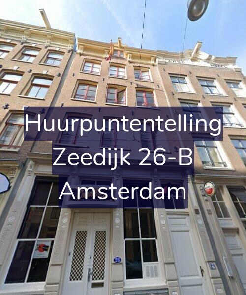 Foto gevel Huurpuntentelling voor Zeedijk 26-B, Amsterdam