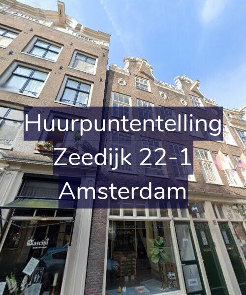 Foto gevel Huurpuntentelling voor Zeedijk 22-1, Amsterdam