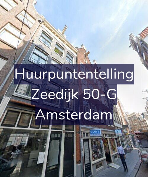 Foto gevel Huurpuntentelling voor Zeedijk 50-G, Amsterdam
