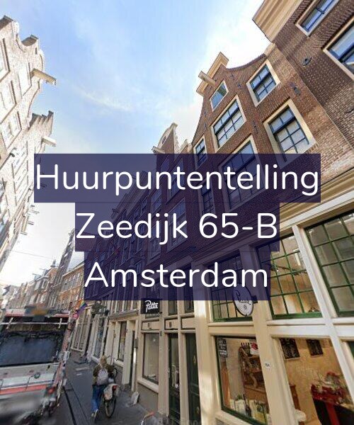 Foto gevel Huurpuntentelling voor Zeedijk 65-B, Amsterdam