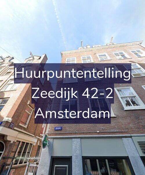 Foto gevel Huurpuntentelling voor Zeedijk 42-2, Amsterdam
