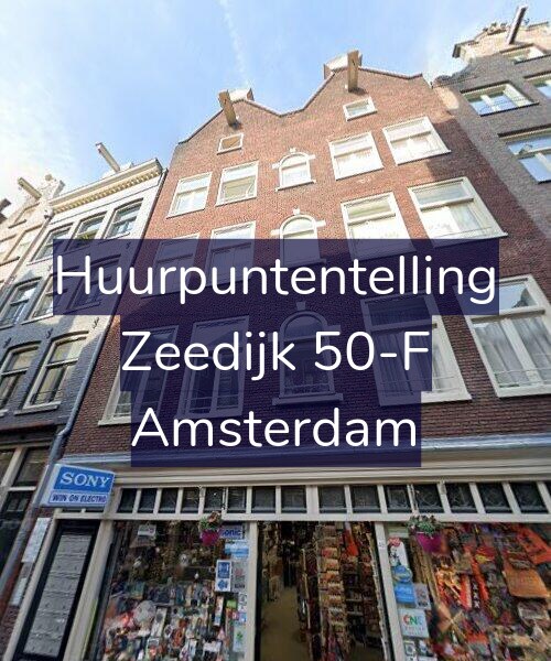Foto gevel Huurpuntentelling voor Zeedijk 50-F, Amsterdam