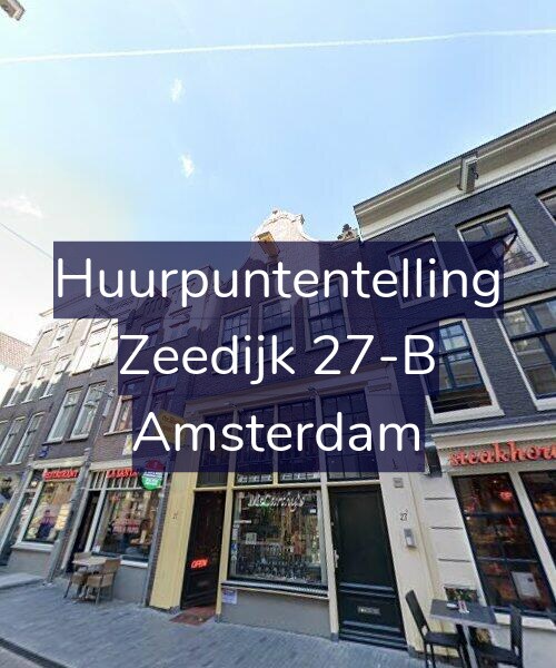 Foto gevel Huurpuntentelling voor Zeedijk 27-B, Amsterdam