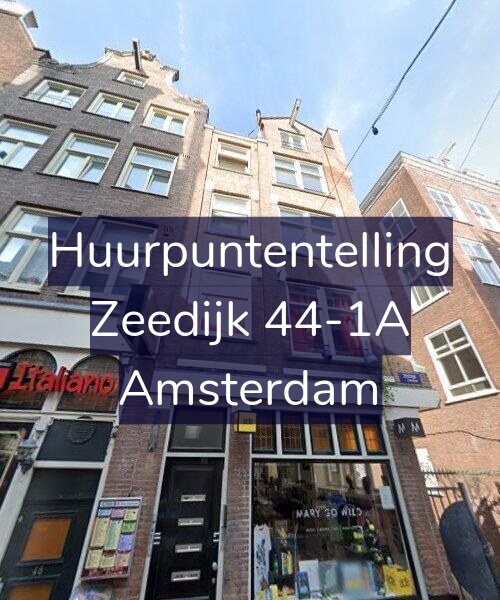Foto gevel Huurpuntentelling voor Zeedijk 44-1A, Amsterdam