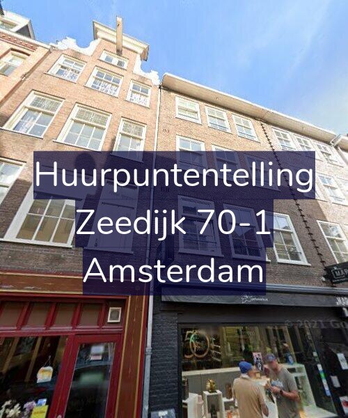 Foto gevel Huurpuntentelling voor Zeedijk 70-1, Amsterdam