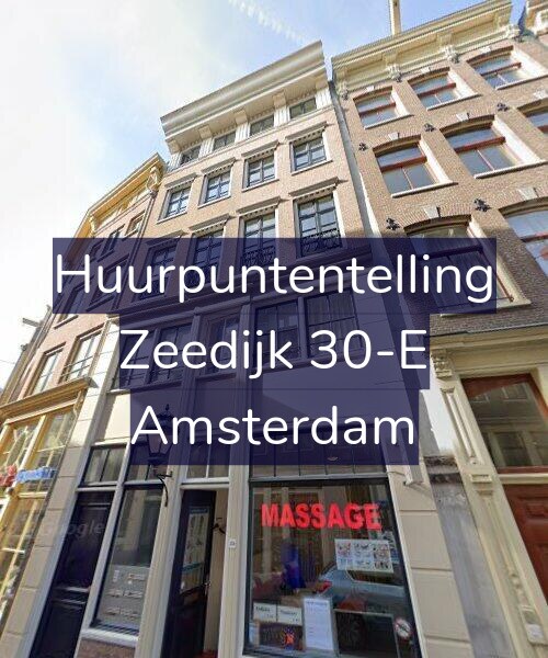Foto gevel Huurpuntentelling voor Zeedijk 30-E, Amsterdam