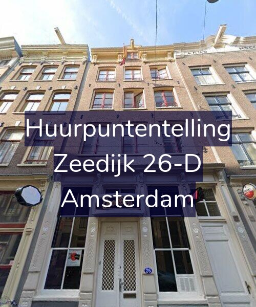 Foto gevel Huurpuntentelling voor Zeedijk 26-D, Amsterdam