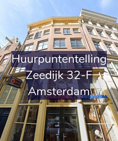 Foto gevel Huurpuntentelling voor Zeedijk 32-F, Amsterdam