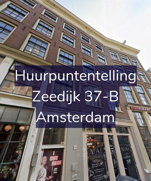 Foto gevel Huurpuntentelling voor Zeedijk 37-B, Amsterdam