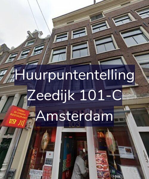 Foto gevel Huurpuntentelling voor Zeedijk 101-C, Amsterdam