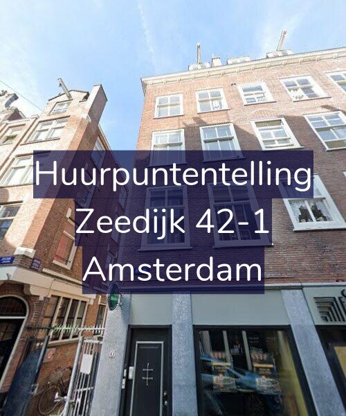 Foto gevel Huurpuntentelling voor Zeedijk 42-1, Amsterdam