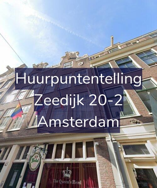 Foto gevel Huurpuntentelling voor Zeedijk 20-2, Amsterdam